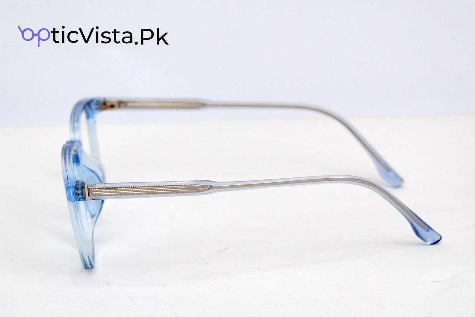 Opticvista K0002 - Transparent Blue Eyewear - Image 3